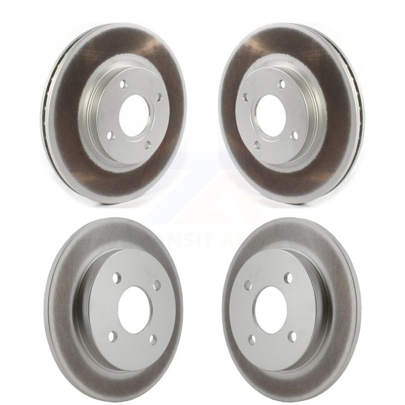 Genius KG-101241 Disc Brake Rotor for 2014-2019 Ford Fiesta - Front and Rear