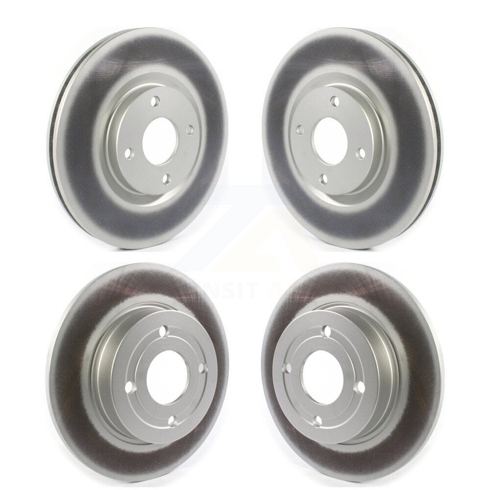 Genius KG-101242 Disc Brake Rotor for 2018-2021 Ford EcoSport - Front and Rear