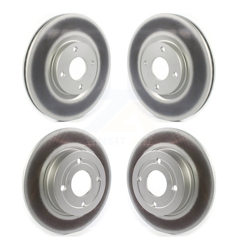 Genius KG-101242 Disc Brake Rotor for 2018-2021 Ford EcoSport - Front and Rear