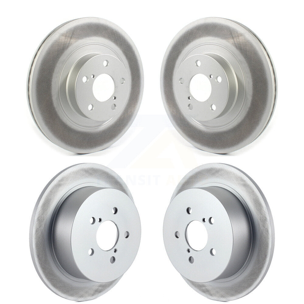Genius KG-101252 Disc Brake Rotor for 2005-2009 Subaru Legacy, Subaru Outback - Front and Rear
