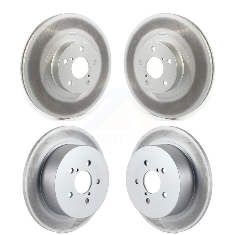 Genius KG-101252 Disc Brake Rotor for 2005-2009 Subaru Legacy, Subaru Outback - Front and Rear