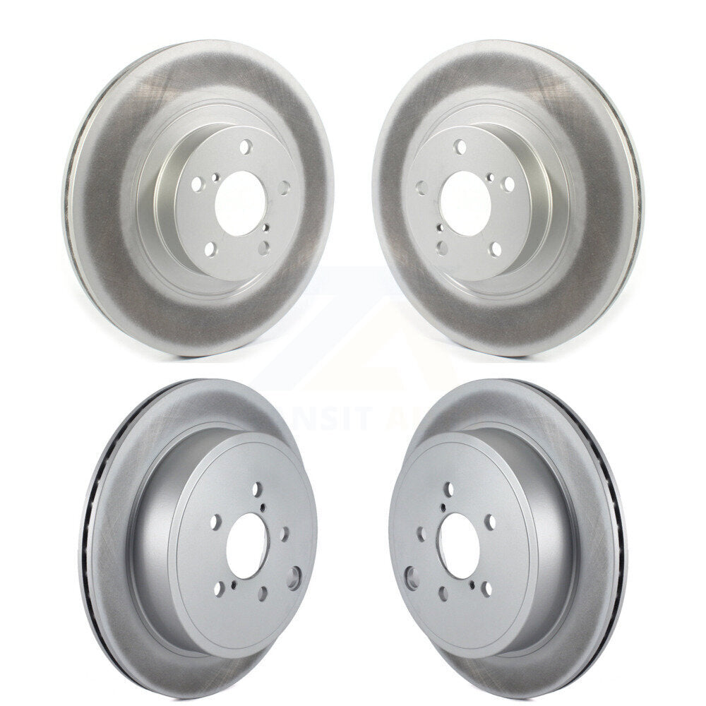 Genius KG-101254 Disc Brake Rotor for 2017-2023 Subaru BRZ, Toyota GR86, Toyota 86 - Front and Rear