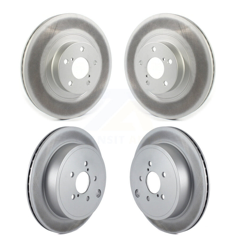 Genius KG-101254 Disc Brake Rotor for 2017-2023 Subaru BRZ, Toyota GR86, Toyota 86 - Front and Rear