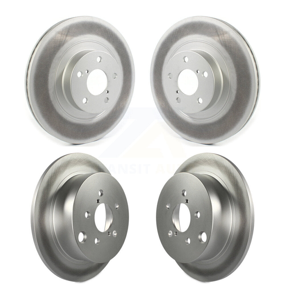Genius KG-101255 Disc Brake Rotor for 2013-2018 Subaru Crosstrek, Subaru Forester, Subaru XV Crosstrek - Front and Rear