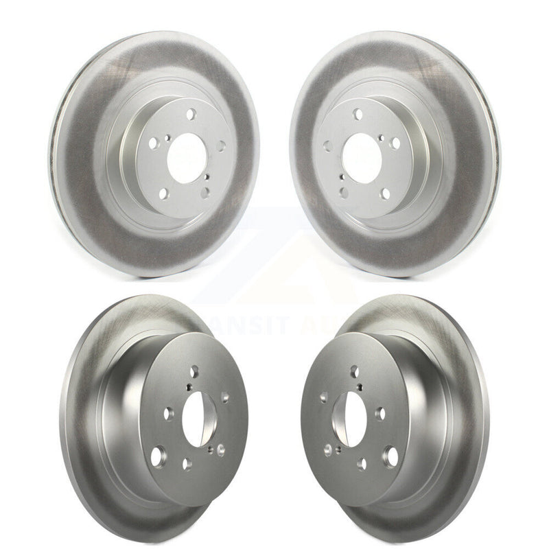 Genius KG-101255 Disc Brake Rotor for 2013-2018 Subaru Crosstrek, Subaru Forester, Subaru XV Crosstrek - Front and Rear