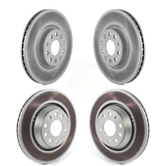 Genius KG-101257 Disc Brake Rotor for 2008-2020 Audi A3 Quattro, Volkswagen Arteon and More - Front and Rear