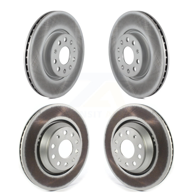 Genius KG-101257 Disc Brake Rotor for 2008-2020 Audi A3 Quattro, Volkswagen Arteon and More - Front and Rear