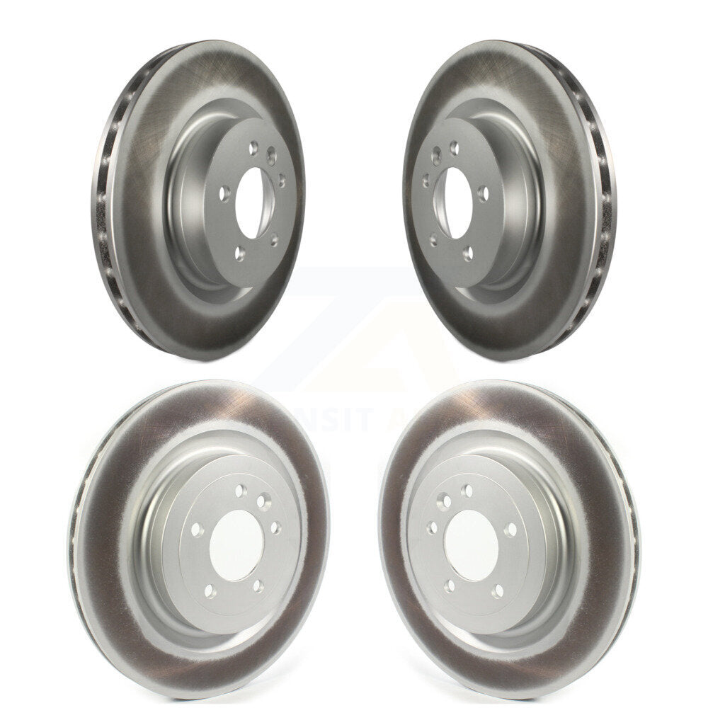 Genius KG-101259 Disc Brake Rotor for 2017 Land Rover Range Rover Sport - Front and Rear
