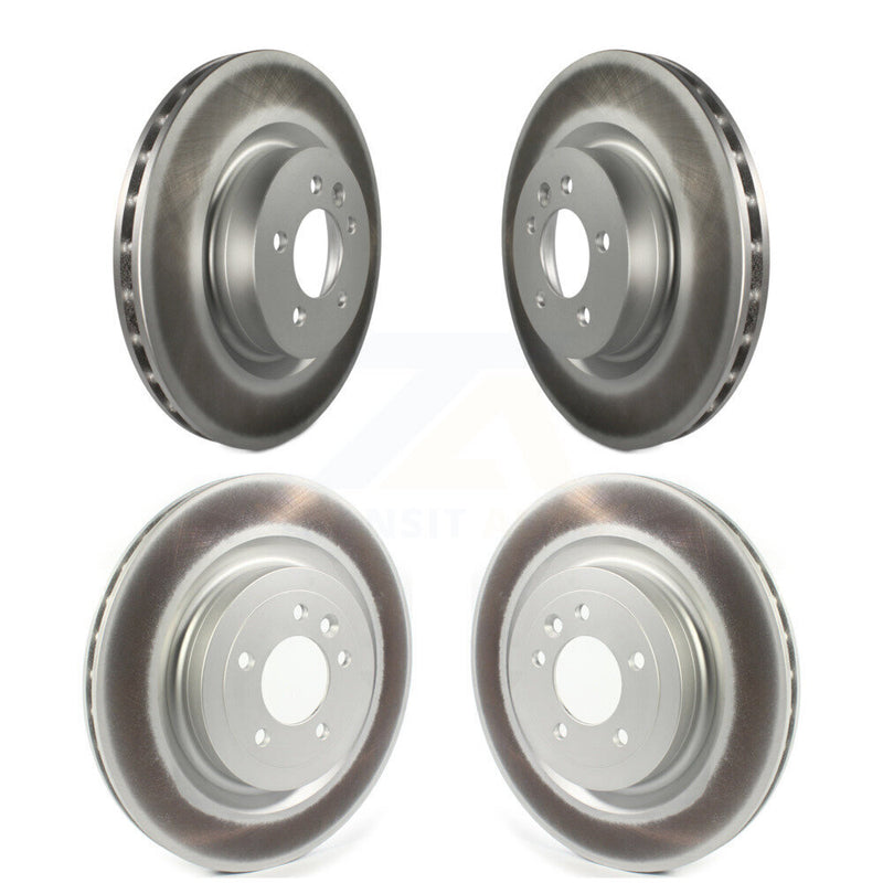 Genius KG-101259 Disc Brake Rotor for 2017 Land Rover Range Rover Sport - Front and Rear