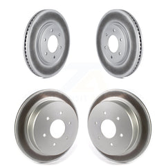 Genius KG-101262 Disc Brake Rotor for 2017-2024 Nissan TITAN - Front and Rear