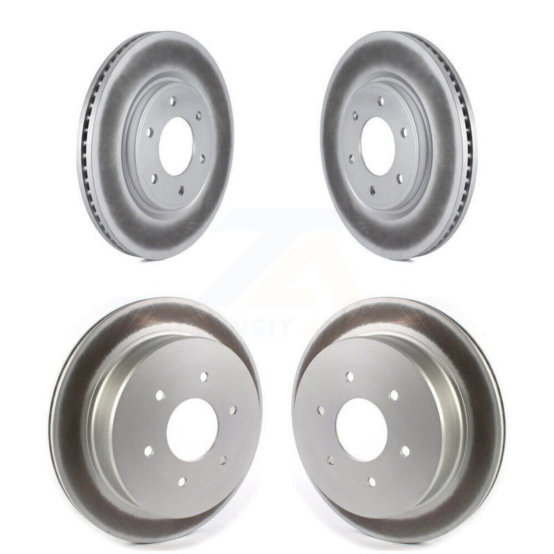 Genius KG-101262 Disc Brake Rotor for 2017-2024 Nissan TITAN - Front and Rear