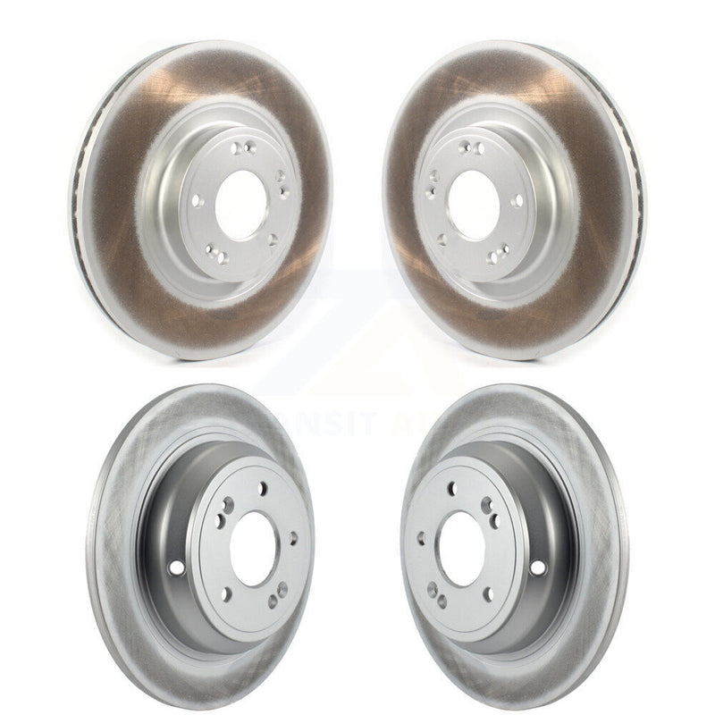 Genius KG-101264 Disc Brake Rotor for 2009-2014 Hyundai Genesis - Front and Rear
