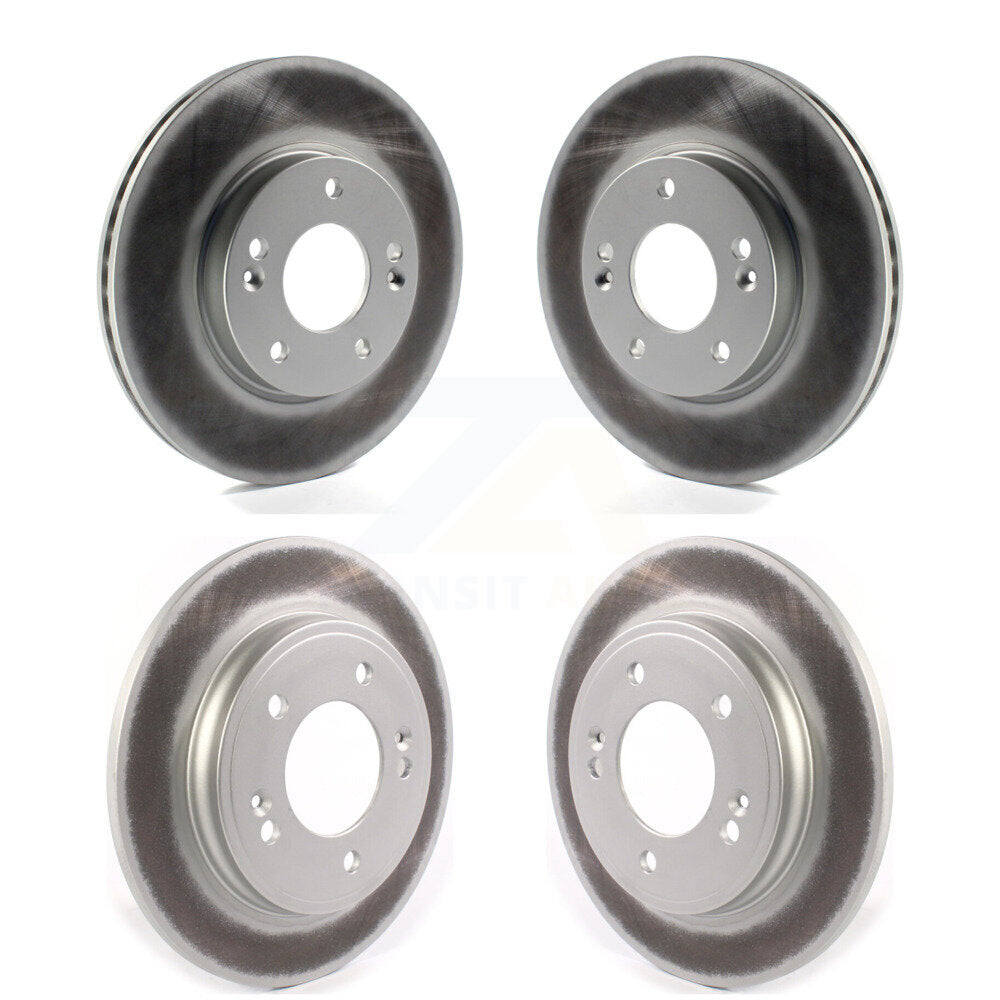 Genius KG-101267 Disc Brake Rotor for 2019-2021 Hyundai Veloster - Front and Rear