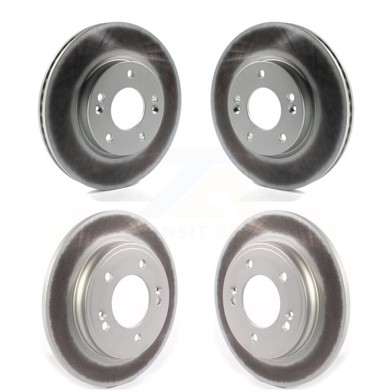 Genius KG-101267 Disc Brake Rotor for 2019-2021 Hyundai Veloster - Front and Rear