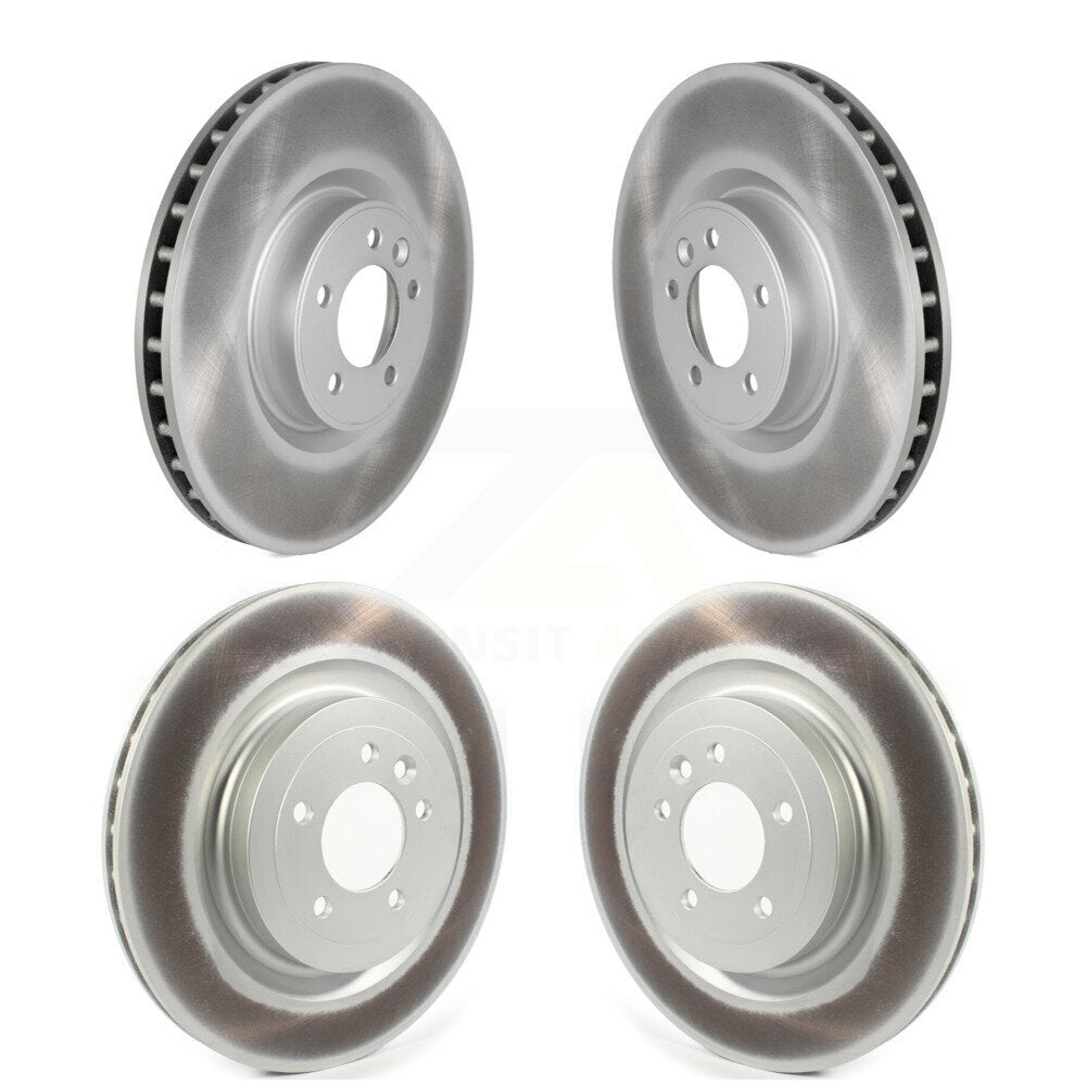 Genius KG-101268 Disc Brake Rotor for 2013-2022 Land Rover Range Rover Sport, Land Rover Discovery, Land Rover Range Rover - Front and Rear