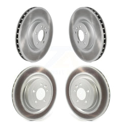 Genius KG-101268 Disc Brake Rotor for 2013-2022 Land Rover Range Rover Sport, Land Rover Discovery, Land Rover Range Rover - Front and Rear