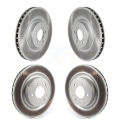 Genius KG-101269 Disc Brake Rotor for 2018-2022 Land Rover Discovery, Land Rover Range Rover Sport, Land Rover Range Rover - Front and Rear
