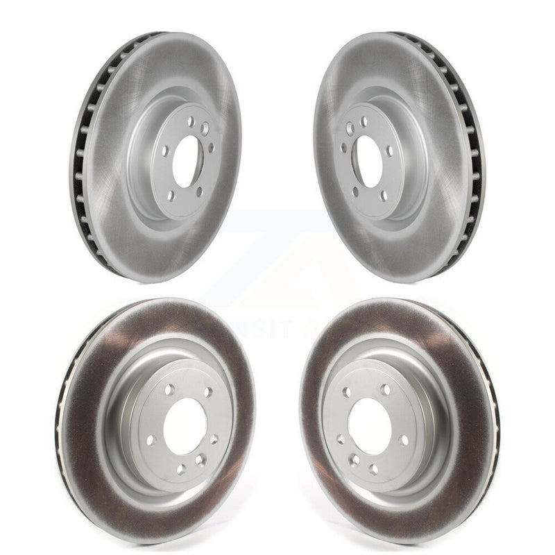 Genius KG-101269 Disc Brake Rotor for 2018-2022 Land Rover Discovery, Land Rover Range Rover Sport, Land Rover Range Rover - Front and Rear