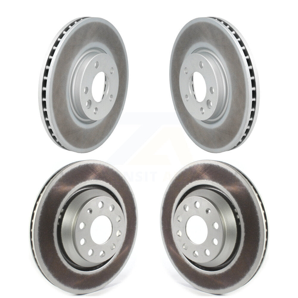 Genius KG-101270 Disc Brake Rotor for 2009-2016 Volkswagen CC, Volkswagen Passat CC - Front and Rear