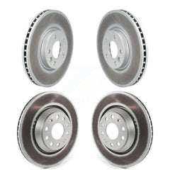 Genius KG-101270 Disc Brake Rotor for 2009-2016 Volkswagen CC, Volkswagen Passat CC - Front and Rear