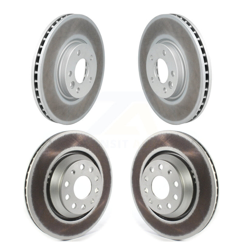 Genius KG-101270 Disc Brake Rotor for 2009-2016 Volkswagen CC, Volkswagen Passat CC - Front and Rear