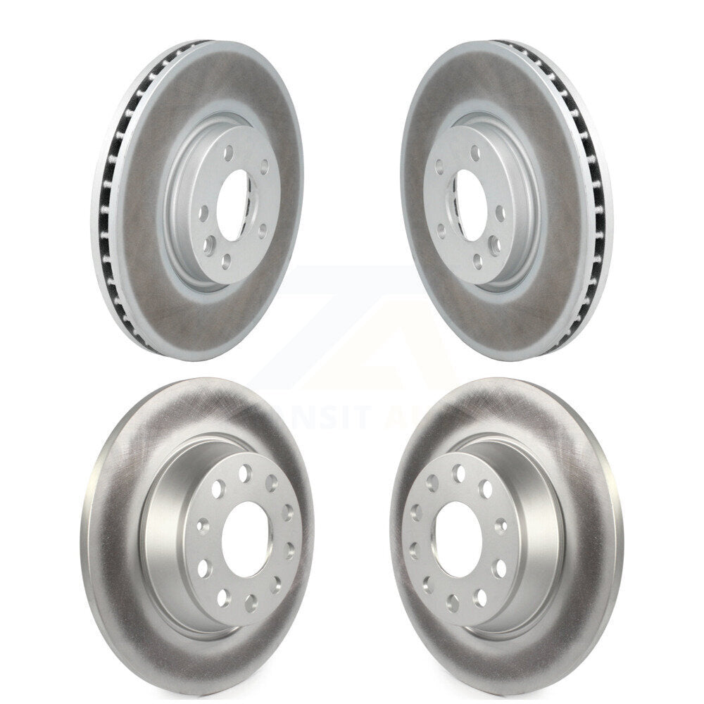 Genius KG-101271 Disc Brake Rotor for 2009-2012 Volkswagen CC - Front and Rear