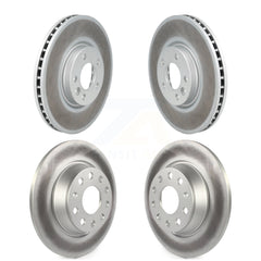 Genius KG-101271 Disc Brake Rotor for 2009-2012 Volkswagen CC - Front and Rear