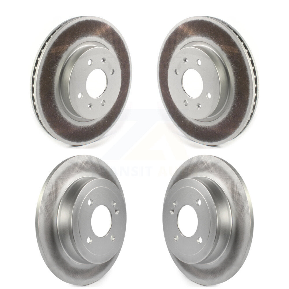Genius KG-101272 Disc Brake Rotor for 2012-2023 Kia Rio, Hyundai Accent - Front and Rear