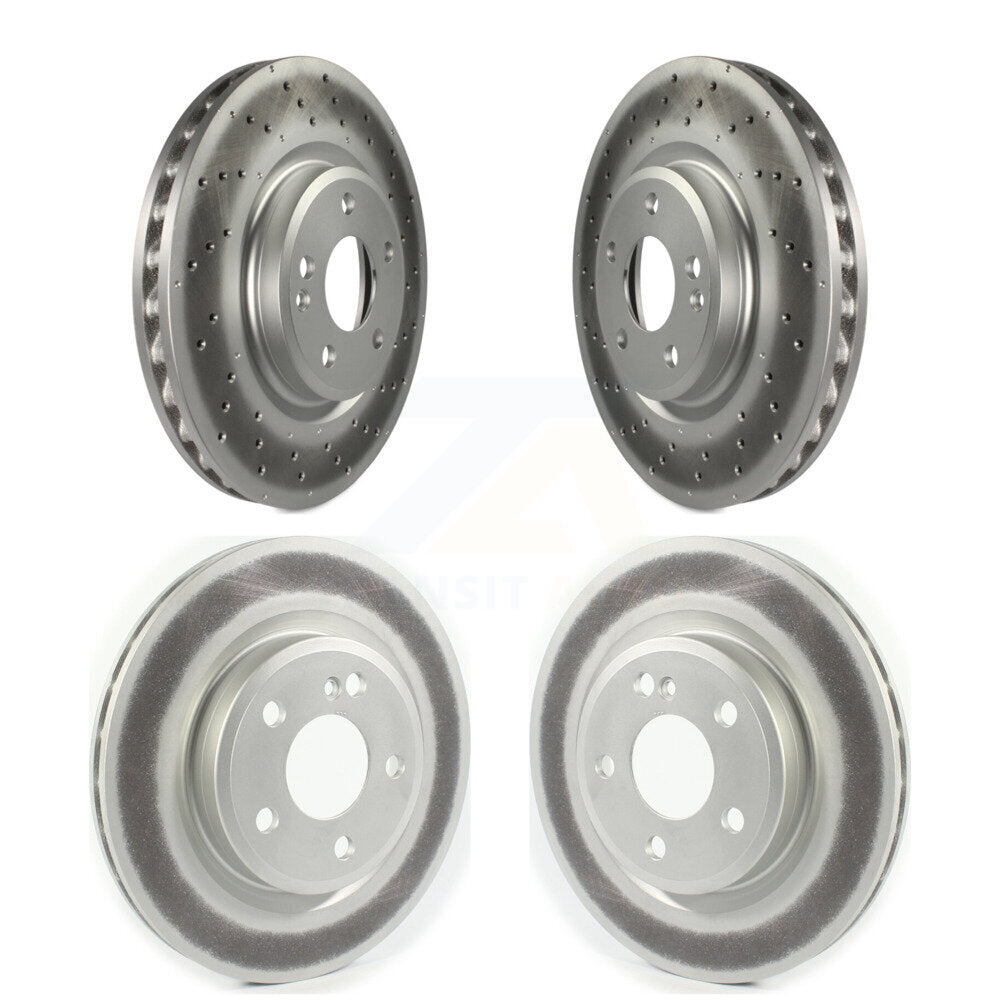 Genius KG-101276 Disc Brake Rotor for 2014-2018 Mercedes-Benz CLA250 - Front and Rear