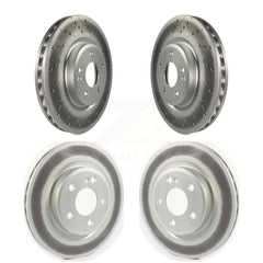 Genius KG-101276 Disc Brake Rotor for 2014-2018 Mercedes-Benz CLA250 - Front and Rear