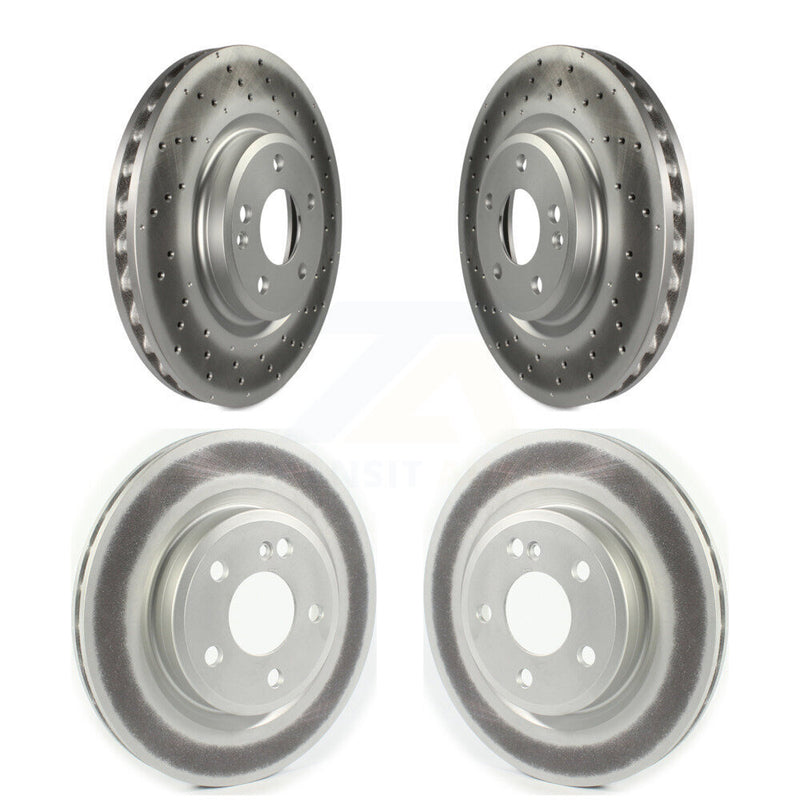 Genius KG-101276 Disc Brake Rotor for 2014-2018 Mercedes-Benz CLA250 - Front and Rear