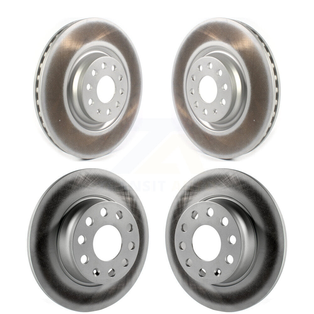 Genius KG-101278 Disc Brake Rotor for 2022-2023 Audi A3, Audi A3 Quattro - Front and Rear