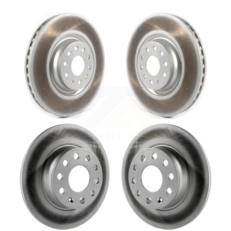 Genius KG-101278 Disc Brake Rotor for 2022-2023 Audi A3, Audi A3 Quattro - Front and Rear