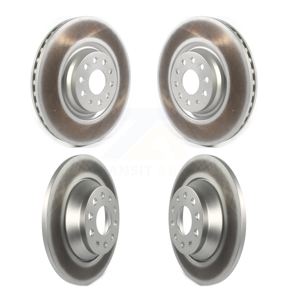 Genius KG-101279 Disc Brake Rotor for 2018-2024 Volkswagen Jetta, Volkswagen Tiguan - Front and Rear