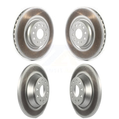 Genius KG-101279 Disc Brake Rotor for 2018-2024 Volkswagen Jetta, Volkswagen Tiguan - Front and Rear