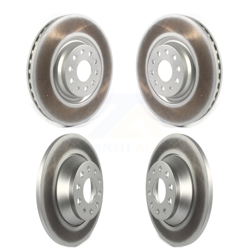 Genius KG-101279 Disc Brake Rotor for 2018-2024 Volkswagen Jetta, Volkswagen Tiguan - Front and Rear