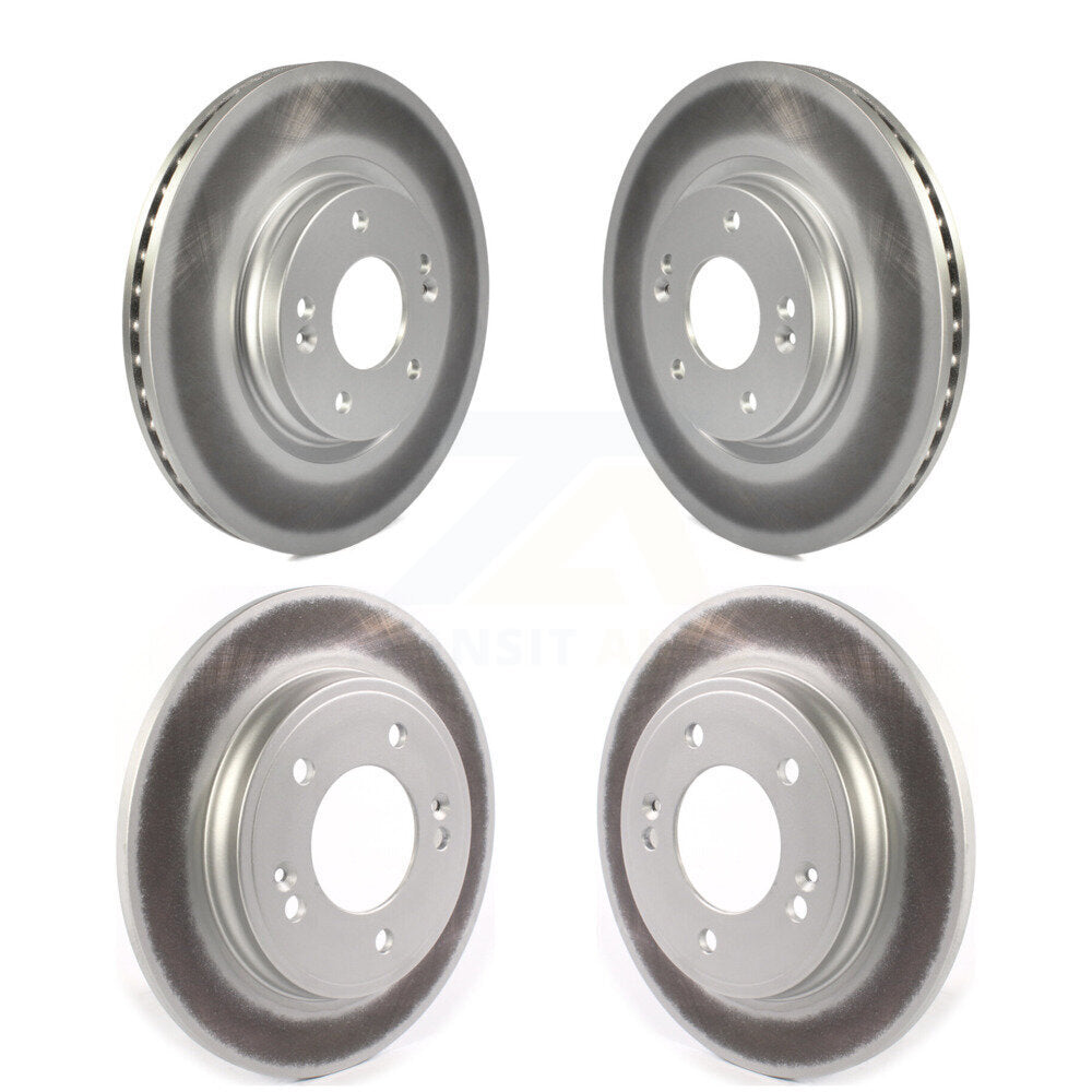 Genius KG-101280 Disc Brake Rotor for 2017-2024 Kia Forte5, Kia Forte and More - Front and Rear