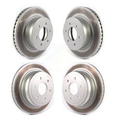 Genius KG-101281 Disc Brake Rotor for 2016-2024 Nissan TITAN XD - Front and Rear