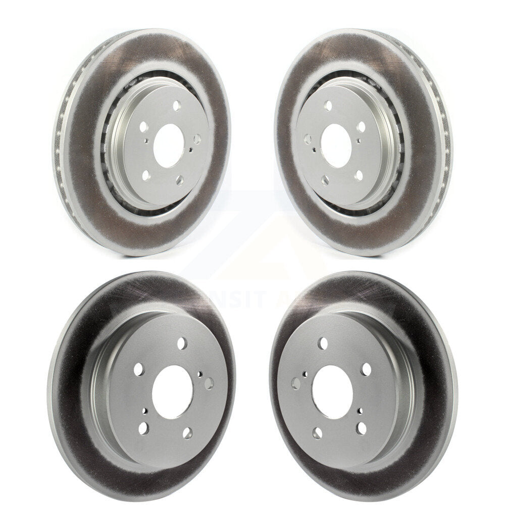 Genius KG-101282 Disc Brake Rotor for 2020-2023 Toyota Camry, Toyota Avalon - Front and Rear
