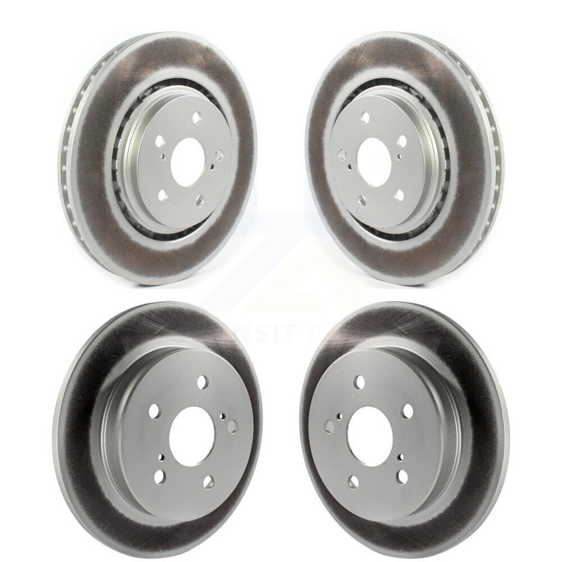 Genius KG-101282 Disc Brake Rotor for 2020-2023 Toyota Camry, Toyota Avalon - Front and Rear