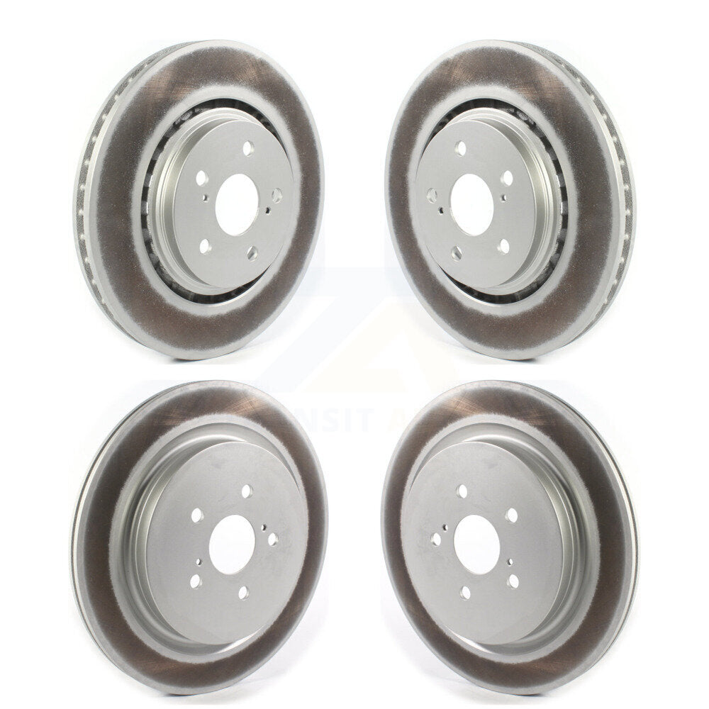 Genius KG-101283 Disc Brake Rotor for 2016-2022 Lexus RX350L, Lexus RX450hL and More - Front and Rear