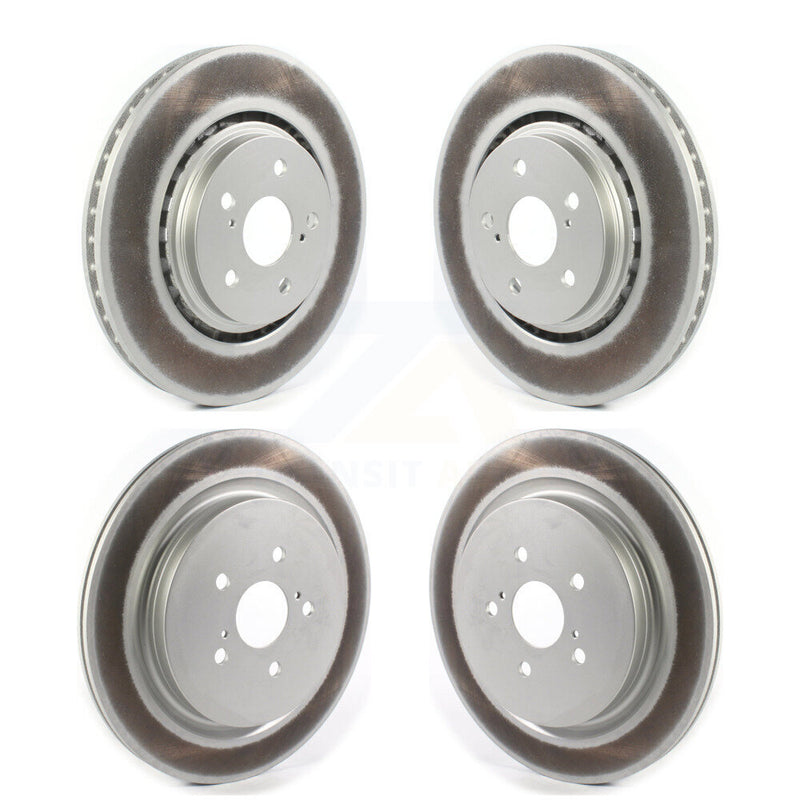 Genius KG-101283 Disc Brake Rotor for 2016-2022 Lexus RX350L, Lexus RX450hL and More - Front and Rear