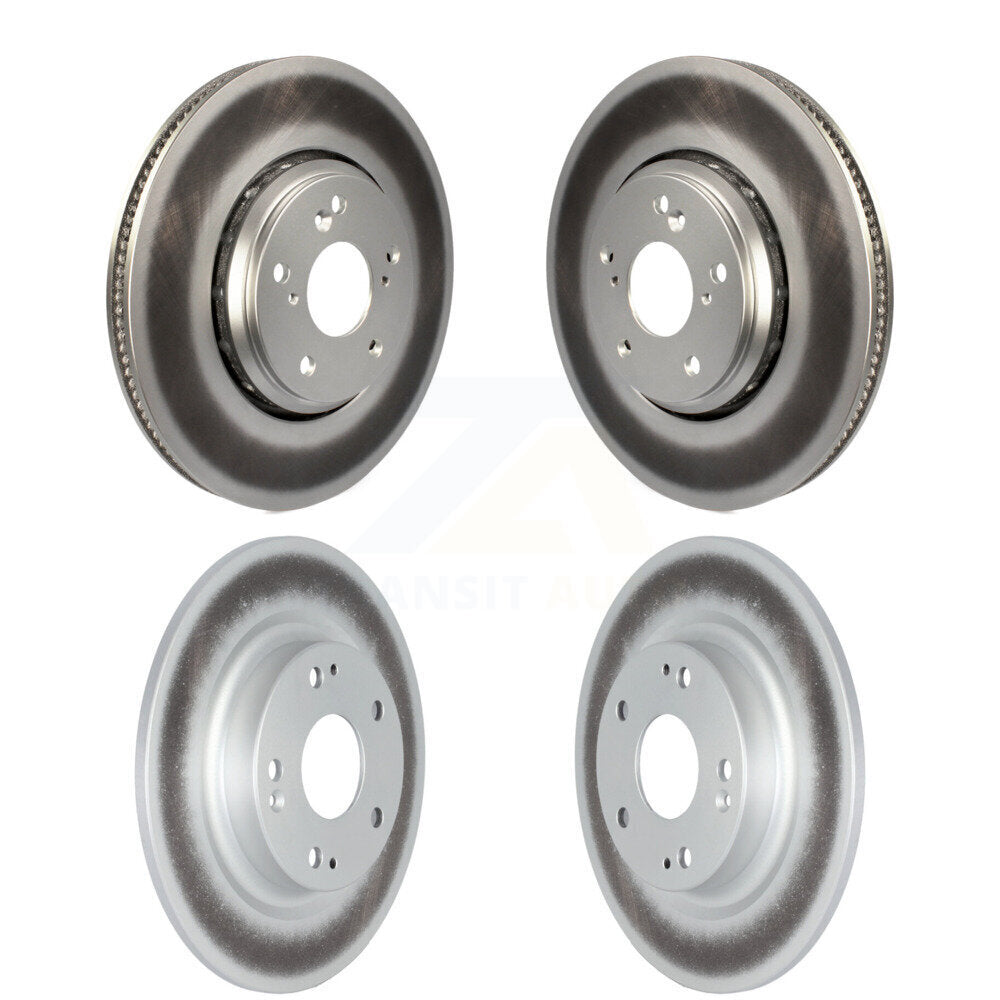 Genius KG-101285 Disc Brake Rotor for 2017-2020 Honda Civic - Front and Rear