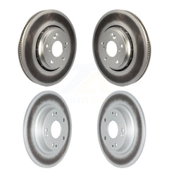 Genius KG-101285 Disc Brake Rotor for 2017-2020 Honda Civic - Front and Rear