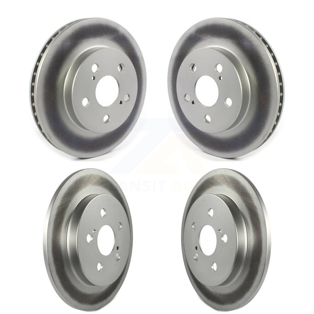 Genius KG-101286 Disc Brake Rotor for 2016-2022 Toyota Corolla, Toyota Prius AWD-e and More - Front and Rear