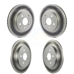 Genius KG-101286 Disc Brake Rotor for 2016-2022 Toyota Corolla, Toyota Prius AWD-e and More - Front and Rear