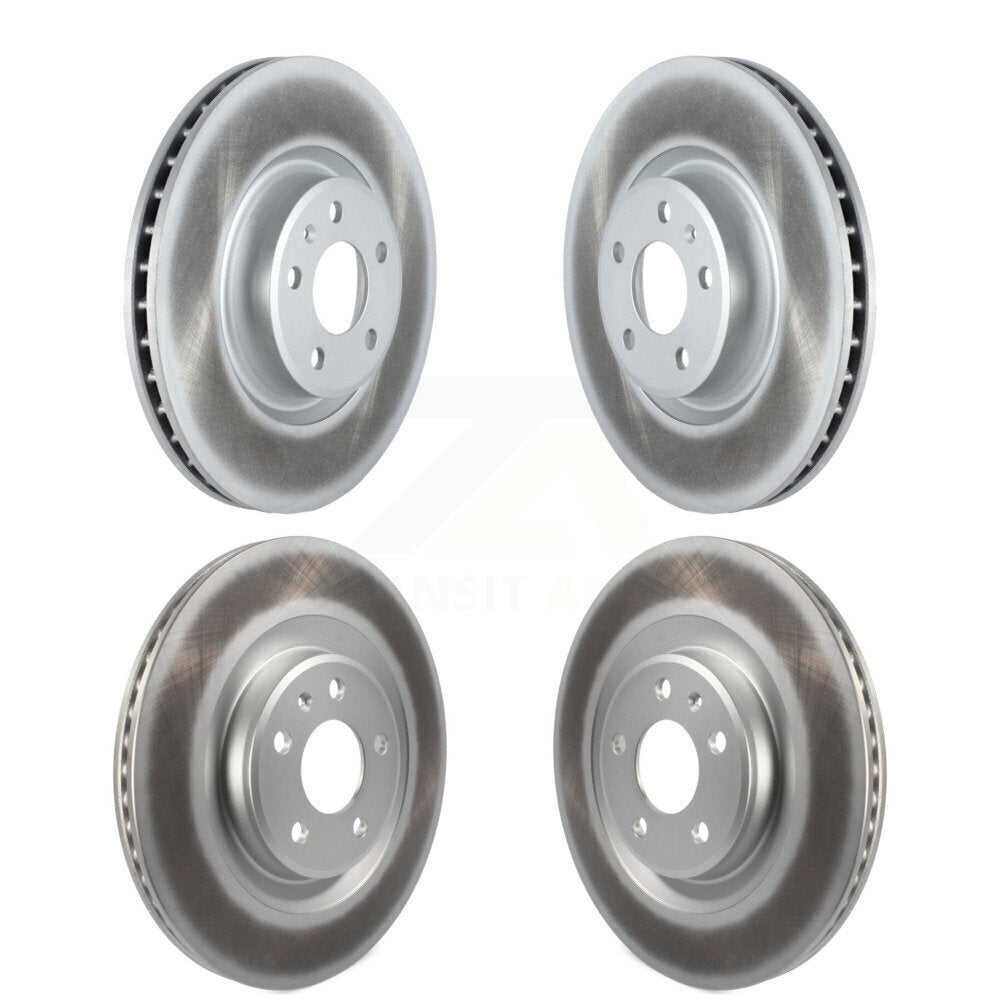 Genius KG-101290 Disc Brake Rotor for 2017-2025 Audi Q5 Sportback, Audi A6 Quattro and More - Front and Rear