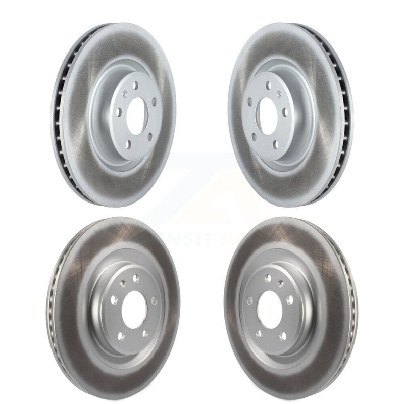 Genius KG-101290 Disc Brake Rotor for 2017-2025 Audi Q5 Sportback, Audi A6 Quattro and More - Front and Rear