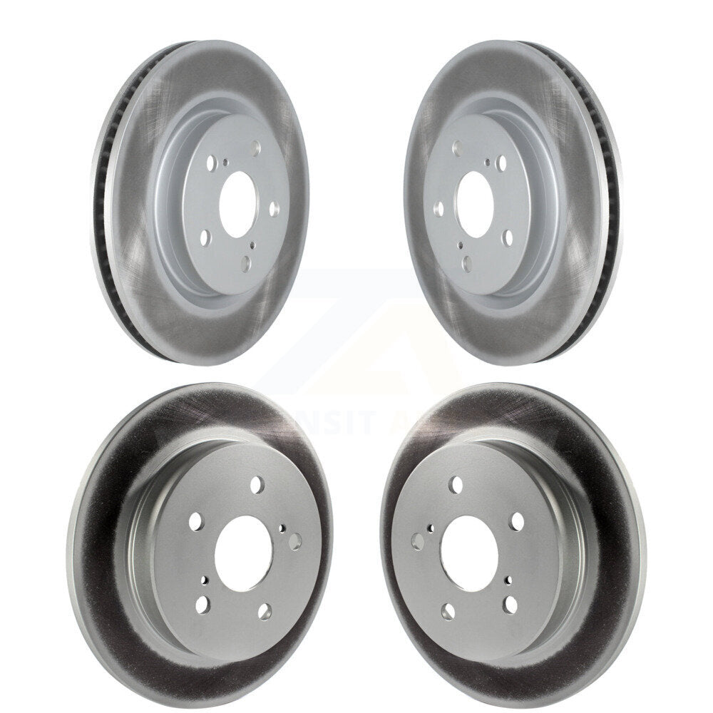 Genius KG-101297 Disc Brake Rotor for 2018-2024 Toyota Camry, Toyota Prius and More - Front and Rear