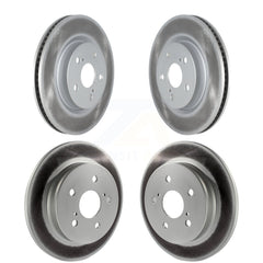 Genius KG-101297 Disc Brake Rotor for 2018-2024 Toyota Camry, Toyota Prius and More - Front and Rear